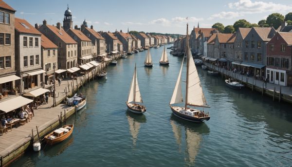 Comment manœuvrer un voilier dans un port exigu ?
