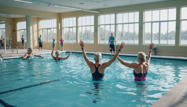 L'aquagym douce pour reprendre le sport en douceur