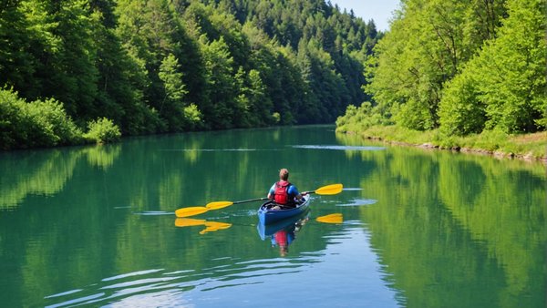 Découvrir les meilleurs parcours de canoë kayak en France