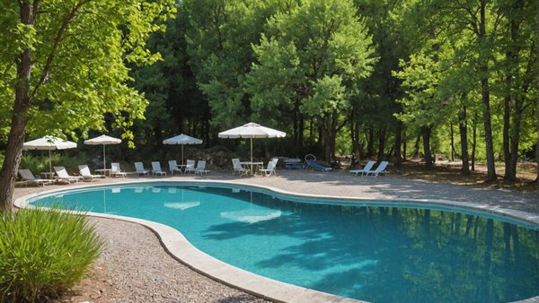 Camping le plan d'eau et sa piscine au cœur de l'ardèche : un oasis de détente