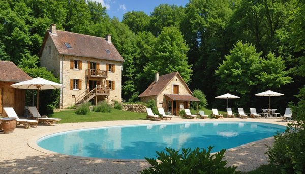Camping en dordogne avec piscine : découvrez le moulin du bleufond à lascaux