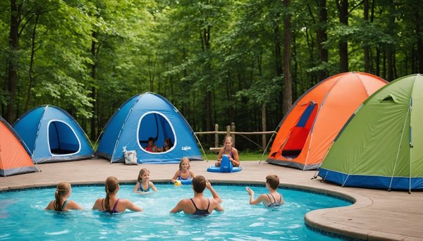 Camping var parc aquatique : détente et plaisir à hyères