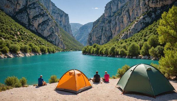 Camping proche des gorges du verdon : aventure et nature au lac aux oiseaux