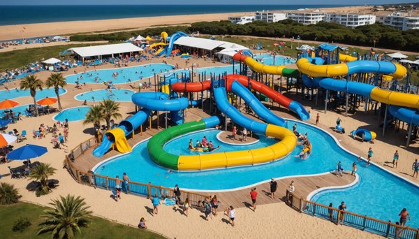 Camping avec parc aquatique aux sables-d'olonne : plongez dans l'univers du bel air