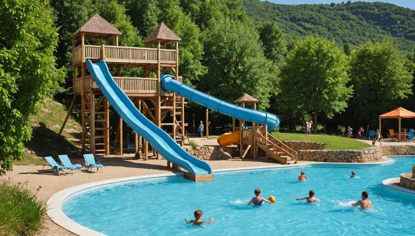 Top campings avec parc aquatique à découvrir en aveyron
