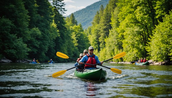Découvrez les meilleures techniques pour progresser en canoë kayak en rivière