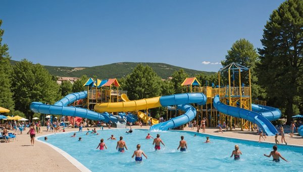 Découvrez le plaisir d'un camping avec parc aquatique dans la drome