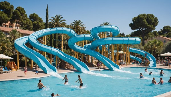 Vacances avec parc aquatique dans le var