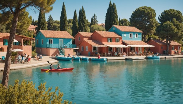 Les loisirs aquatiques dans les campings de perpignan avec les cottages de perpignan